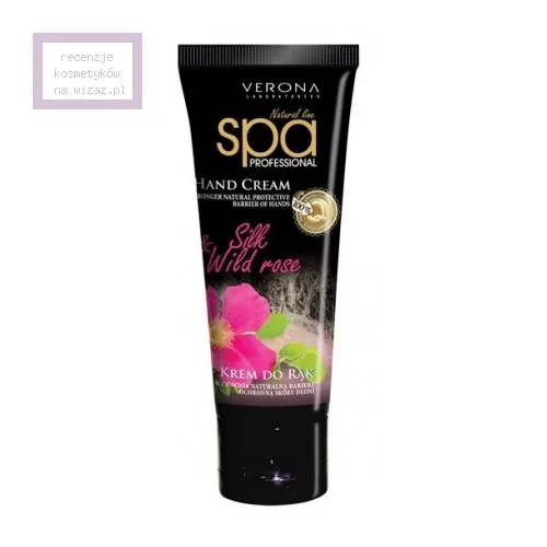 Verona Laboratories Natural Line Spa, Silk & Wild Rose, Hand Cream (Krem do rąk `Jedwab i dzika róża`)