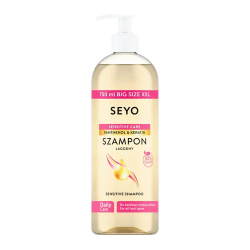 Seyo Panthenol & Keratin, Łagodny szampon do włosów