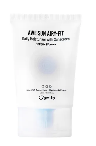 Jumiso Awe Sun Airy-Fit, Daily Moisturizer with Sunscreen SPF50+PA++++ (Nawilżający krem do twarzy z SPF50+)