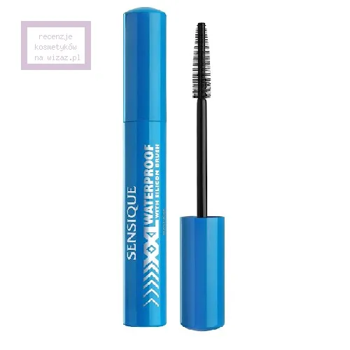 Sensique XXL Waterproof Mascara (Wodoodporny tusz do rzęs z silikonową szczoteczką)