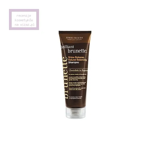 John Frieda Brilliant Brunette, Shine Release Natural Balancing Shampoo (Szampon dla brunetek)