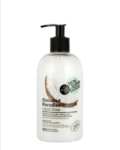 Planeta Organica Skin Super Good, Coconut Paradise, Liquid Soap (Kokosowe mydło w płynie)