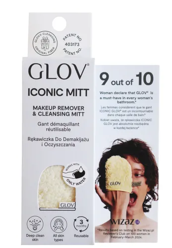 Glov Iconic Mitt, Rękawiczka do demakijażu i oczyszczania - 3