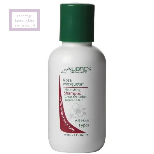 Aubrey Organics Rosa Mosqueta, Nourishing Shampoo (Odżywczy szampon z dziką różą)