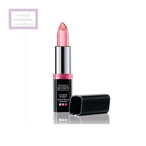 L'Oreal Paris Studio Secrets Professional, Universal Lip Glow Rose (Pomadka do ust)