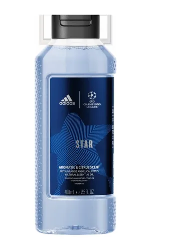Adidas Uefa Champions League, Star, Shower Gel (Żel pod prysznic)