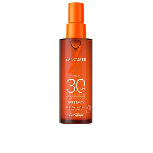 Lancaster Sun Beauty, Satin Dry Oil SPF30 (Suchy olejek do opalania w sprayu SPF30)