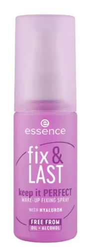 Essence Fix & Last, Keep it Perfect, Make-Up Fixinp Spray (Spray utrwalający makijaż)