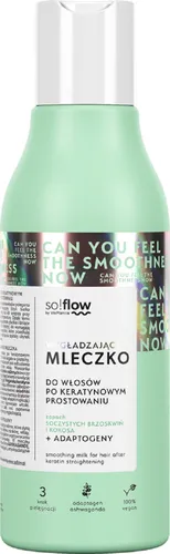 so!flow Wygładzające mleczko do włosów po keratynowym prostowaniu