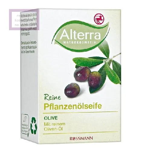 Alterra Olive, Reine Pflanzenölseife (Mydło z olejami roślinnymi z czystą oliwą z oliwek) - 2