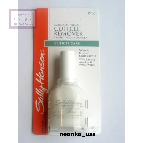 Sally Hansen Medicated Cream Cuticle Remover (Preparat do usuwania skórek)