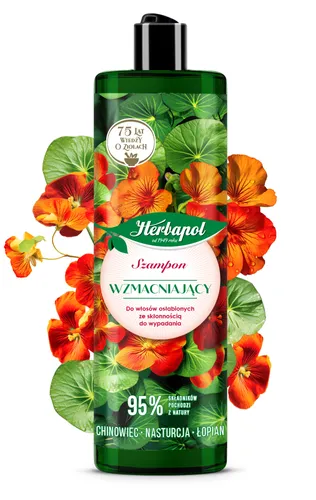 Herbapol Szampon wzmacniający do włosów osłabionych i skłonnych do wypadania - 1