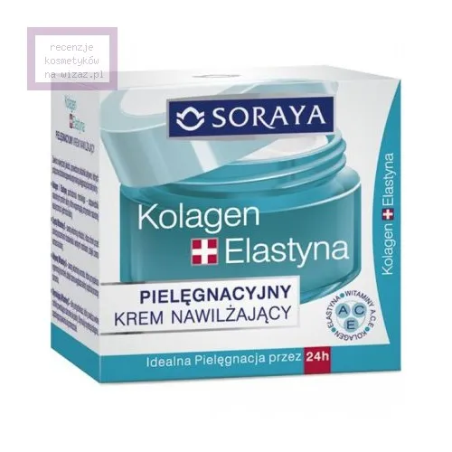 Soraya Kolagen + Elastyna, Pielęgnacyjny krem nawilżający (nowa wersja)