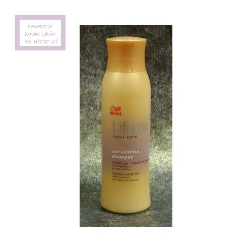 Wella Lifetex, Curl Nutrition Shampoo (Szampon odżywczy do włosów kręconych)