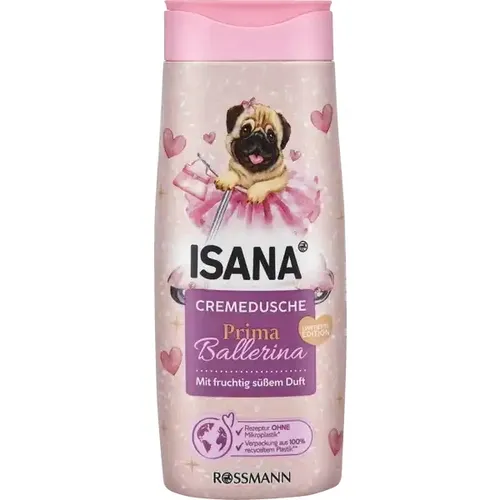 Isana Prima Ballerina, Creamy Shower Gel (Kremowy żel pod prysznic)