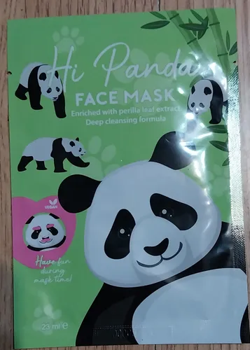 Maxbrands Hi Panda, Face Sheet Mask (Oczyszczająca maska na tkaninie)