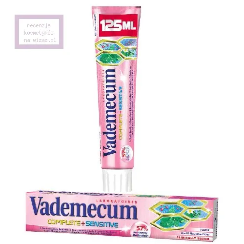 Vademecum Complete + Sensitive, Pasta do zębów