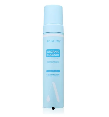 Azure Tan Organic Coconut, Self Tan Mousse (Pianka samoopalająca z organiczną wodą kokosową)