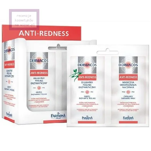 Dermacos Anti Redness, Peeling + maseczka