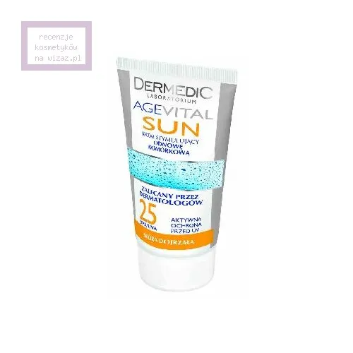 Dermedic Agevital Sun, Krem stymulujący ochronę komórkową 25 UVB/UVA
