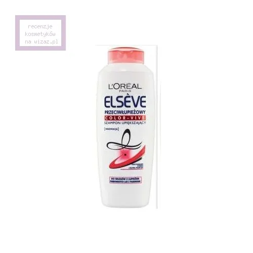 L'Oreal Paris Elseve Color-Vive, Przeciwłupieżowy szampon upiększający do włosów farbowanych i z pasemkami