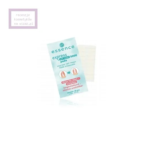 Essence Płatki do reperowania uszkodzonych paznokci Express Nail Repair 5000 Pads