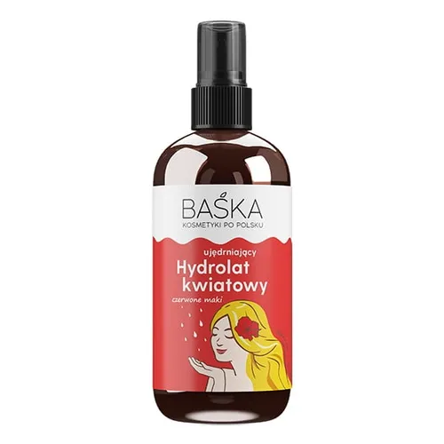 Baśka Czerwone maki, Ujędrniający hydrolat kwiatowy