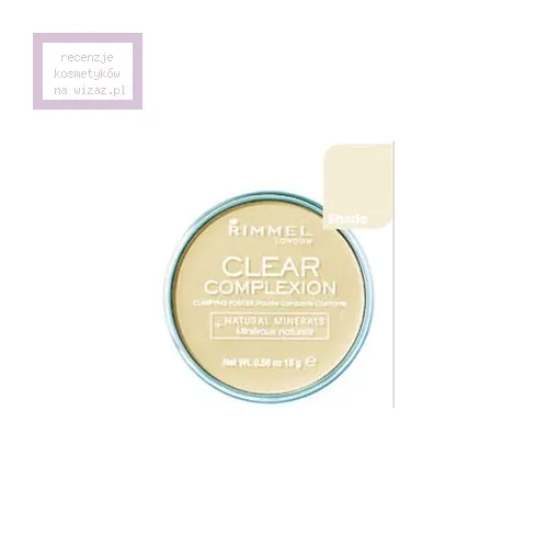 Rimmel Clear Complexion Clarifying Powder (Puder oczyszczający do twarzy)