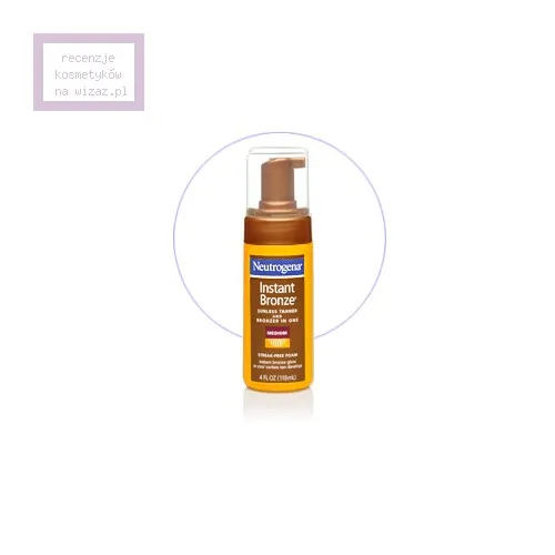 Neutrogena Instant Bronze Sunless Tanner and Bronzer in One Foam