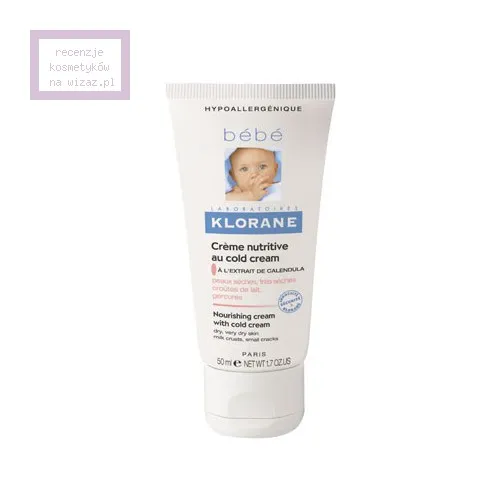 Klorane Bebe, Creme Nutritive au Cold Cream (Krem odżywczy)