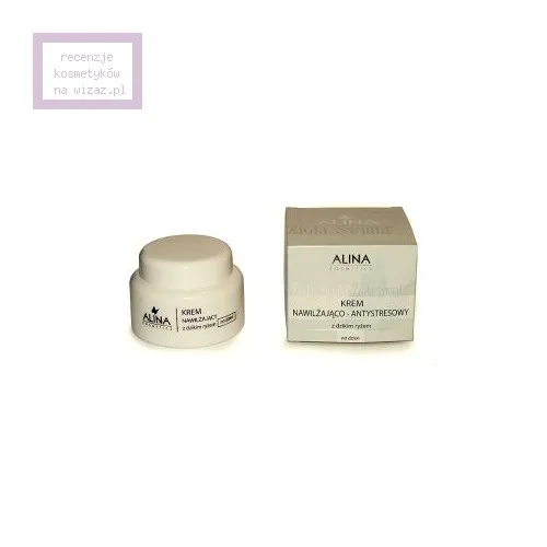 Alina Cosmetics Zioła Świata, Krem nawilżająco - antystresowy z dzikim ryżem