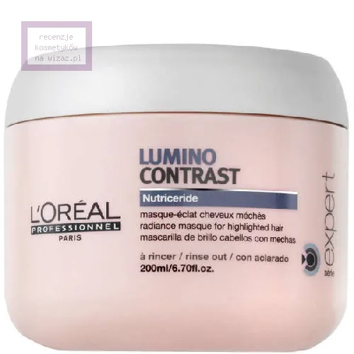 L'Oreal Professionnel Serie Expert, Lumino Contrast (Maska nadająca blask włosom z pasemkami)