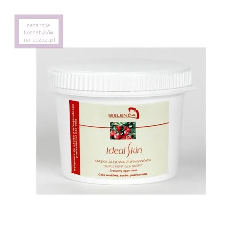 Bielenda Professional Ideal Skin, Maska algowa żurawinowa