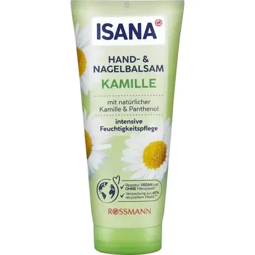 Isana Camomille, Hand and Nail Balm (Rumianek, Balsam do rąk i paznokci (nowa wersja))