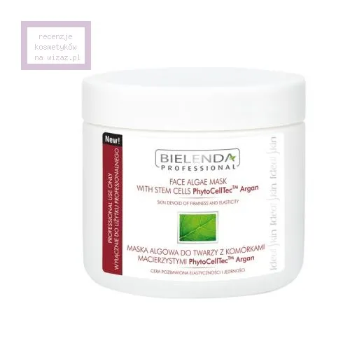Bielenda Professional Ideal Skin, Maska algowa do twarzy z komórkami macierzystymi