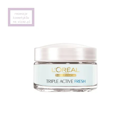 L'Oreal Paris Triple Active Fresh, Żel - krem nawilżający do skóry normalnej i mieszanej