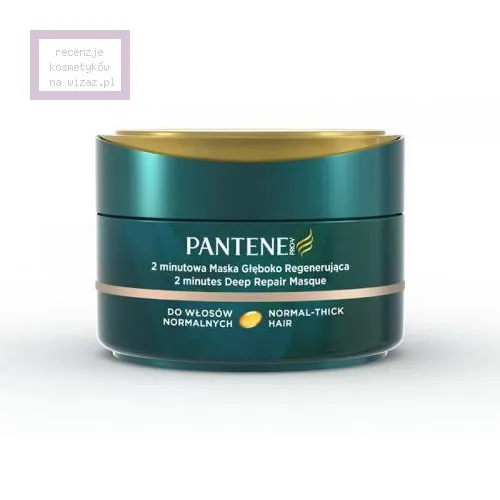 Pantene Pro-V, 2 Minutowa maska głęboko regenerująca do włosów normalnych