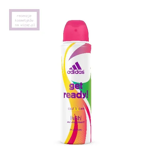 Adidas Get Ready, Cool & Care Anti - Perspirant Spray (Antyperspirant w sprayu)