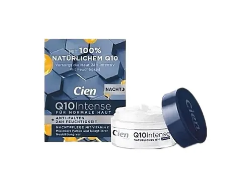 Cien Q10 Intense, Anti-Wrinkle Night Cream (Pzeciwzmarszczkowy krem do twarzy  na noc)