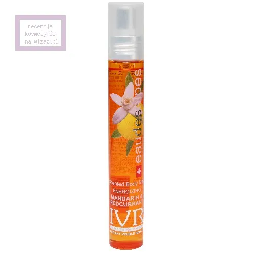 IVR Swiss+Made Eau des Alpes, Scented Body Mist Energizing Mandarin & Redcurrant (Mgiełka do ciała `Mandarynka i czerwona porzeczka`)