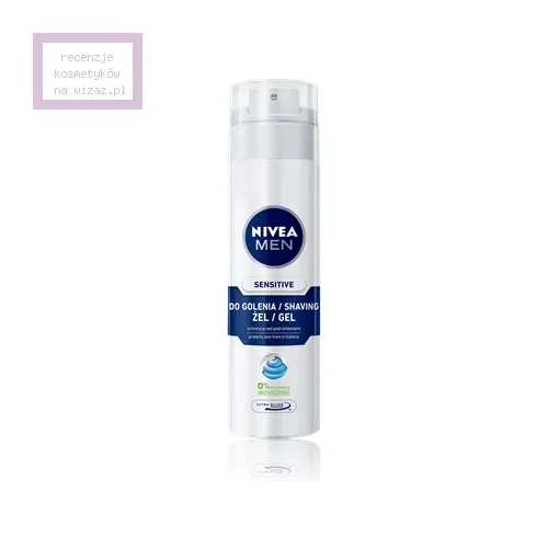Nivea Men, Sensitive, Żel do golenia do skóry wrażliwej - 2
