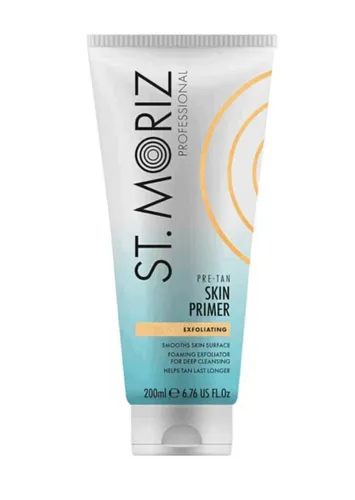 St. Moriz Pre-tan Skin Primer (Peeling z drobinkami krzemionkowymi)