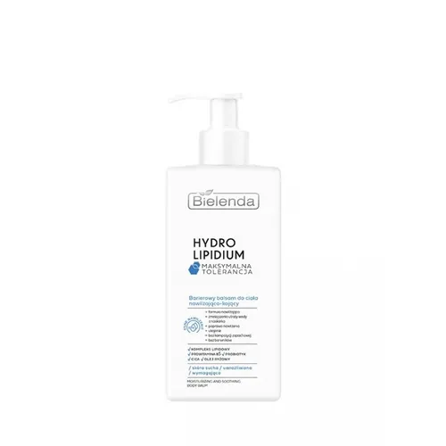 Bielenda Hydro Lipidium, Barierowy balsam do ciała nawilżająco-kojący
