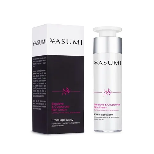 Yasumi Sensitive & Couperose Skin Cream (Krem do cery naczynkowej, wrażliwej, skłonnej do powstawania rumienia)
