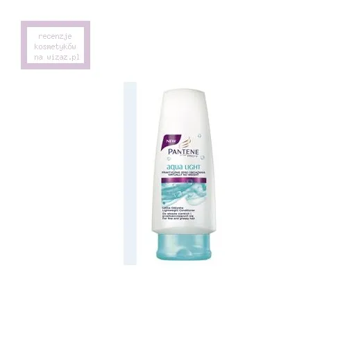 Pantene Pro-V Aqua Light, Lekkie i Mocne, Lekka odżywka do włosów (stara wersja)