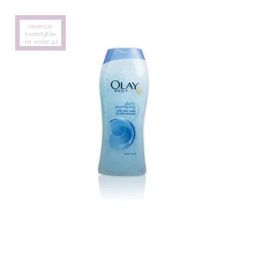 Olay Body, Daily Purifying Body Wash with Sea Salts & Microbeads (Peelingujący żel pod prysznic z solą morską i mikroperełkami)