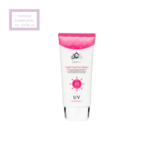 Lioele Fresh Sun Screen SPF45/PA++ (Emulsja ochronna SPF45) - 2