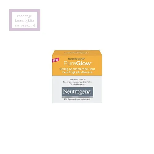 Neutrogena Pure Glow, Illuminating Whipped Moisturiser (Krem na dzień z drobinkami rozświetlającymi)