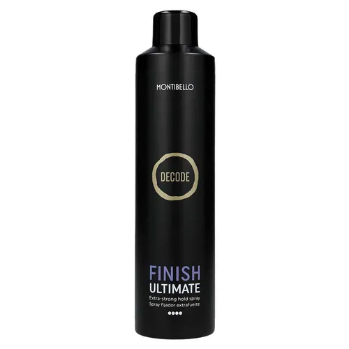 Montibello Decode, Finish Ultimate, Extra Strong Hold Spray (Mocno utrwalający lakier do włosów)