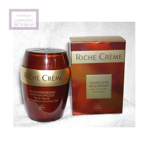 Yves Rocher Riche Créme, Anti-Rides Bienfaisante Jour aux 30 huiles précieuses (krem intensywnie regenerujący)